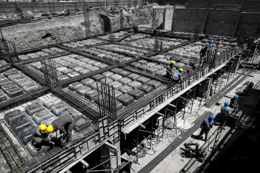 precast concrete production